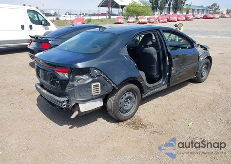 2021 Toyota Corolla Le z USA, uszkodzony, nr VIN JTDEPMAE4MJ148767